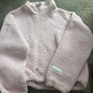 Women Levi’s Cozy Pink Fuzzy Sweater